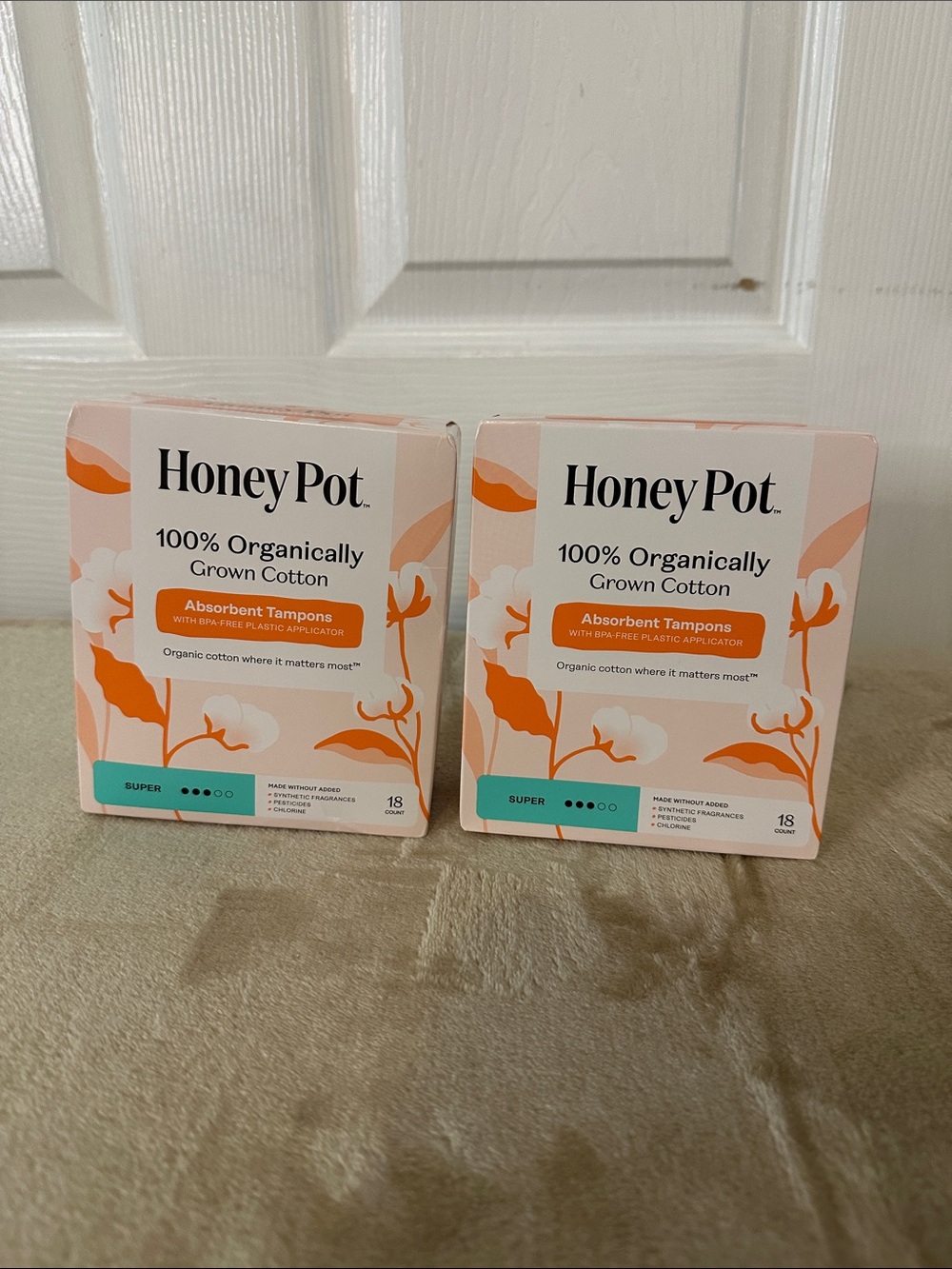 Super Absorbent Tampons – Peach/Coral